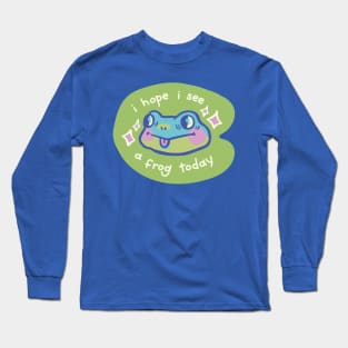 Hopeful Frogspotting Long Sleeve T-Shirt